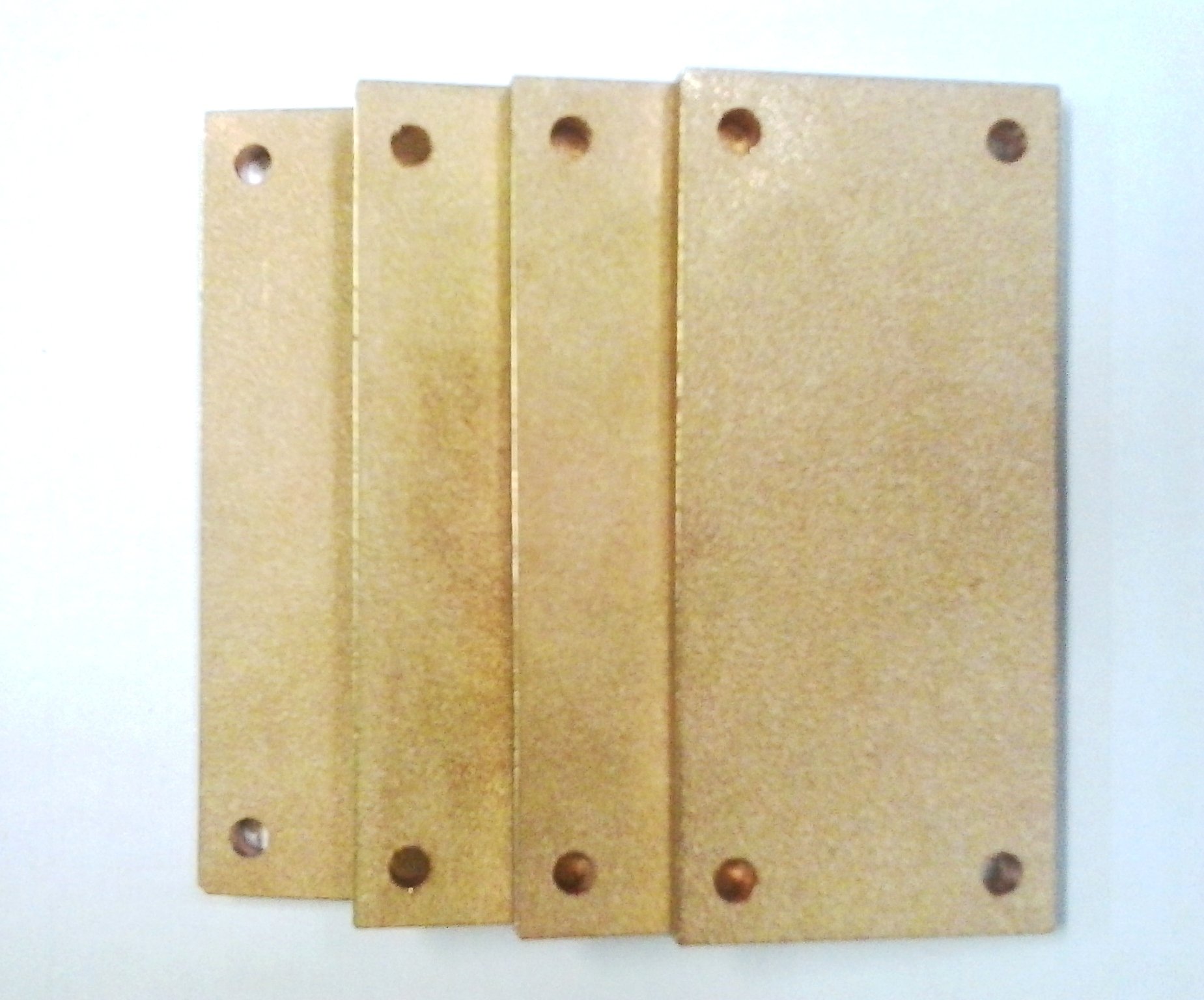 Placas Filtrantes Bronce